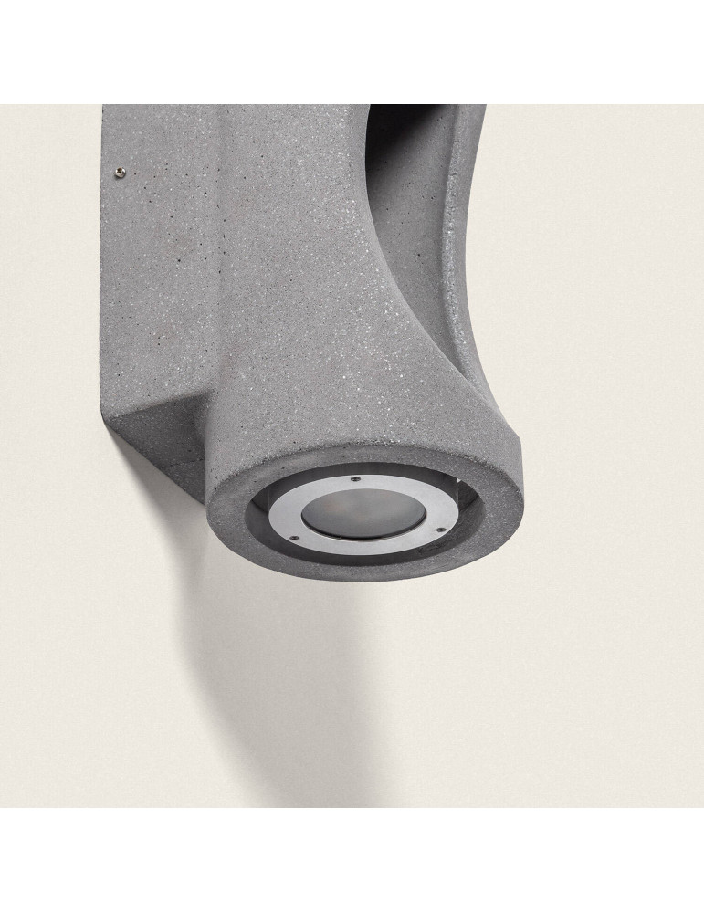 Applique Murale Extérieure LED Dimmable 12W Ciment Brinvo