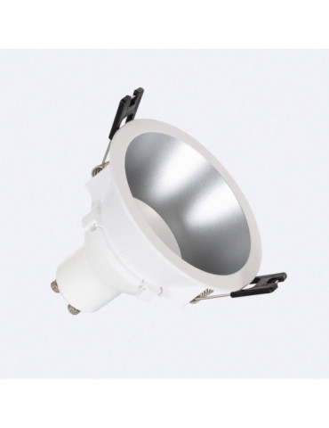 Spot LED Downlight Conique GU10 6W Coupe Ø 75mm PC