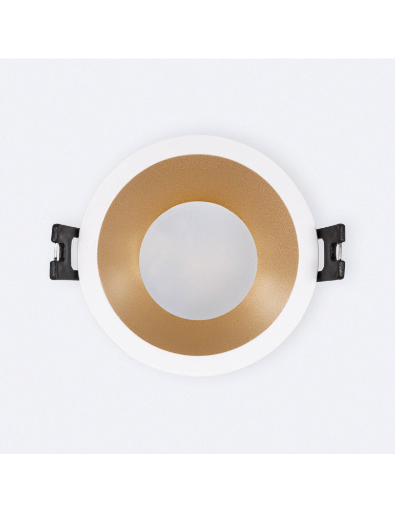 Spot LED Downlight Conique GU10 6W Coupe Ø 75mm PC