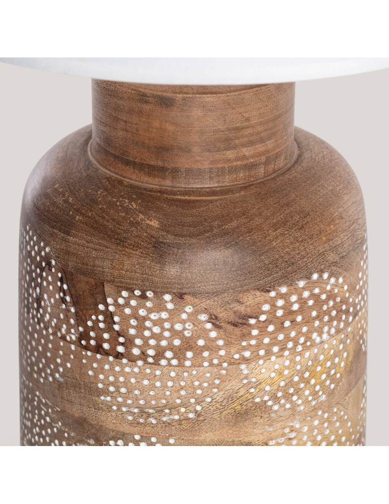 Lampe à Poser Bois Akash ILUZZIA