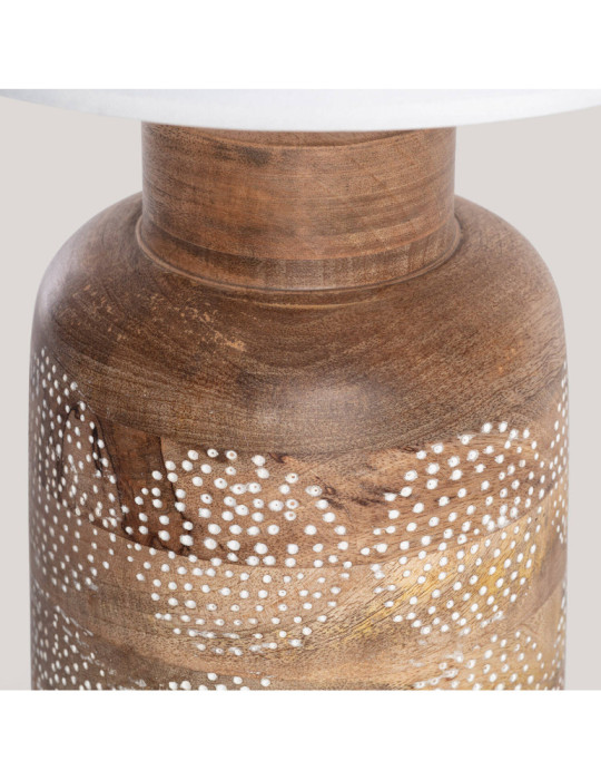 Lampe à Poser Bois Akash ILUZZIA
