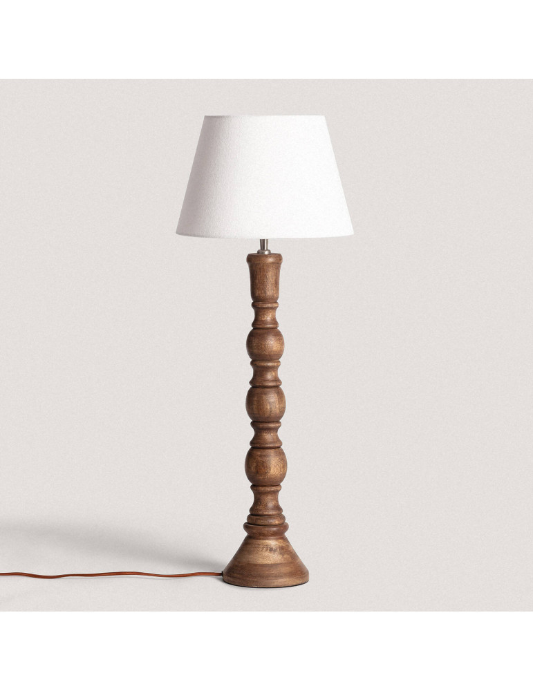 Lampe à Poser en bois Anand ILUZZIA Lampe à Poser en bois Anand ILUZZIA