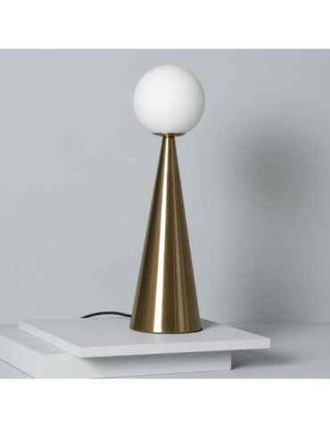 Lampe à Poser Métal et Verre Hipias