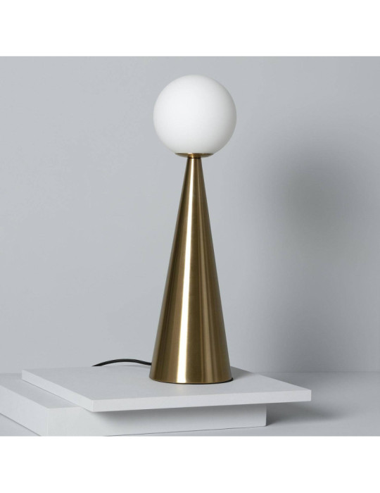 Lampe à Poser Métal et Verre Hipias Lampe à Poser Métal et Verre Hipias