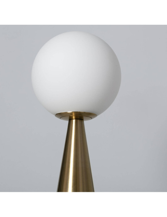 Lampe à Poser Métal et Verre Hipias