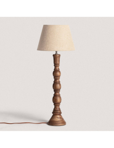 Lampe à Poser en bois Anand ILUZZIA