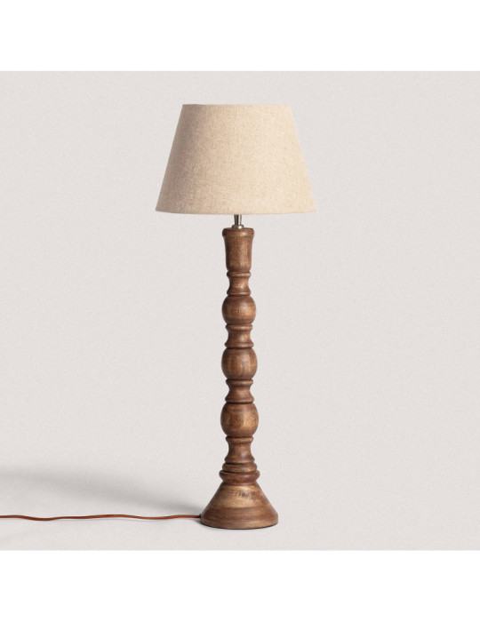Lampe à Poser en bois Anand ILUZZIA Lampe à Poser en bois Anand ILUZZIA