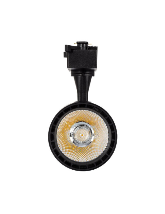 Spot LED sur Rail Monophasé 30W Bron Noir