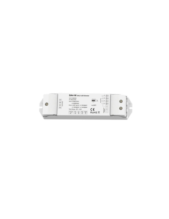 Driver Dimmable DALI 4 Canaux 12-48V DC