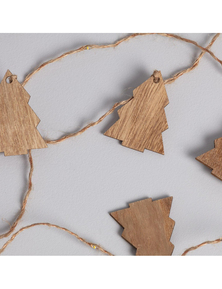 Guirlande LED Tirza de Noël à Piles 2.2m