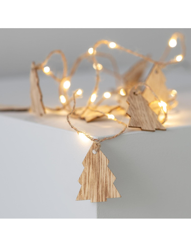 Guirlande LED Tirza de Noël à Piles 2.2m