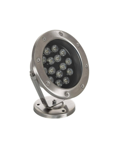 Spot LED Fixation au Sol 12V 15W Submersible IP68