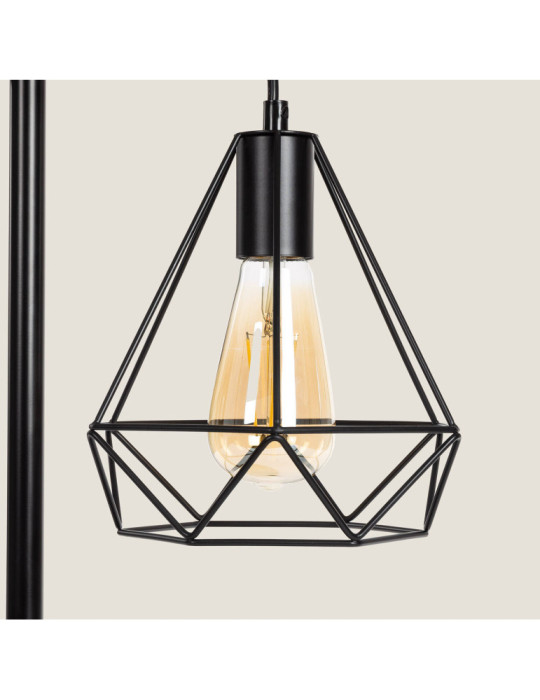 Lampe à Poser Bois et Métal Sardo