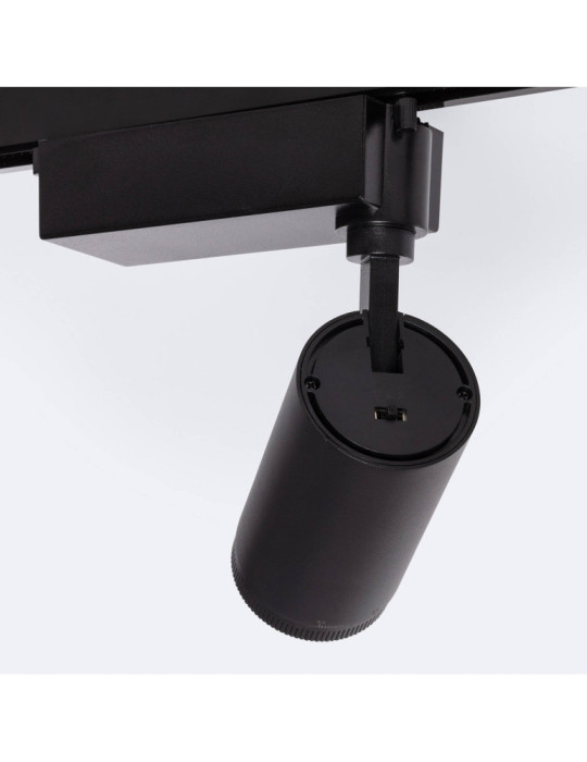 Spot LED sur Rail Monophasé 20W West CCT Multi-Angle 15-60º Noir