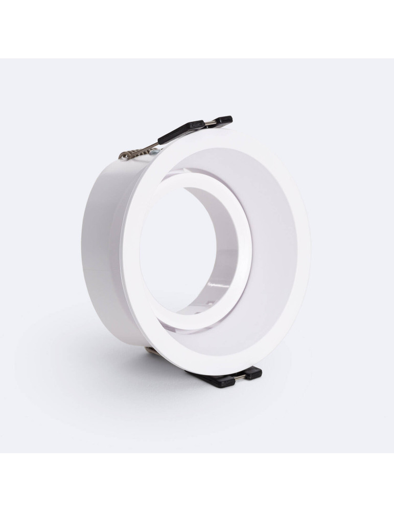 Collerette Downlight Conique Orientable pour Ampoule LED GU10 / GU5.3 Coupe Ø75 mm Suefix Collerette Downlight Conique Orientable pour Ampoule LED GU10 / GU5.3 Coupe Ø75 mm Suefix