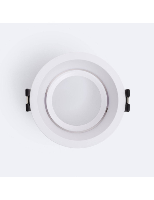 Collerette Downlight Conique Orientable pour Ampoule LED GU10 / GU5.3 Coupe Ø75 mm Suefix