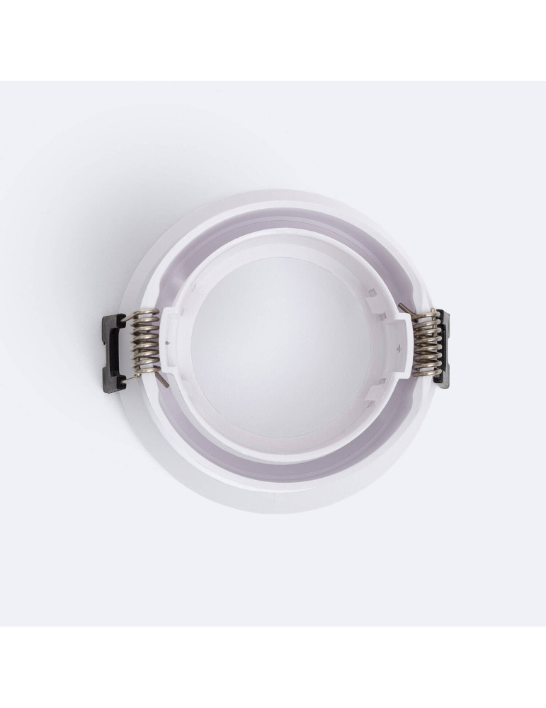 Collerette Downlight Conique Orientable pour Ampoule LED GU10 / GU5.3 Coupe Ø75 mm Suefix