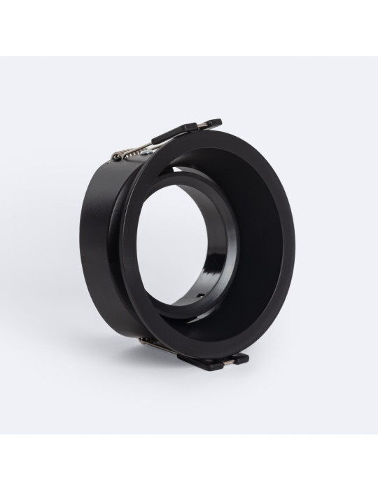 Collerette Downlight Conique Orientable pour Ampoule LED GU10 / GU5.3 Coupe Ø75 mm Suefix Collerette Downlight Conique Orientable pour Ampoule LED GU10 / GU5.3 Coupe Ø75 mm Suefix