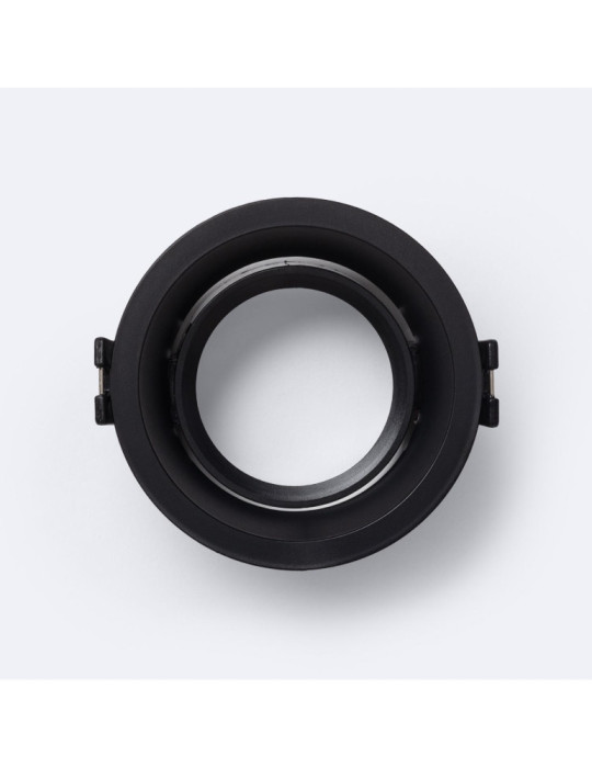 Collerette Downlight Conique Orientable pour Ampoule LED GU10 / GU5.3 Coupe Ø75 mm Suefix