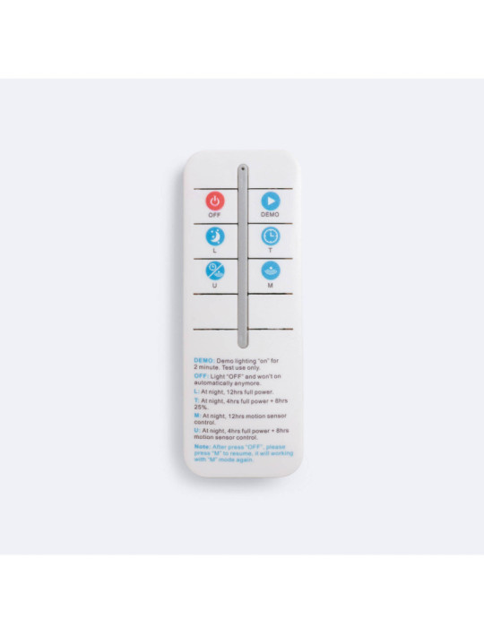 Lampadaire LED Solaire 4500 lm 150 lm/W Garden LUMILEDS