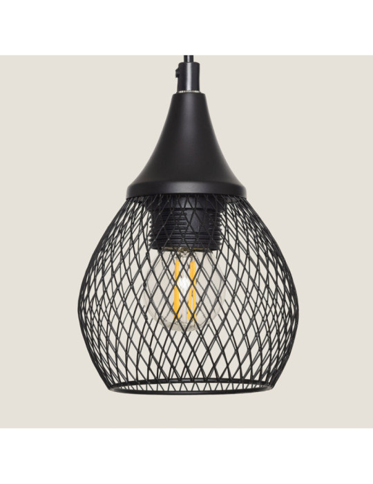 Lampe Murale Bois et Métal Monah