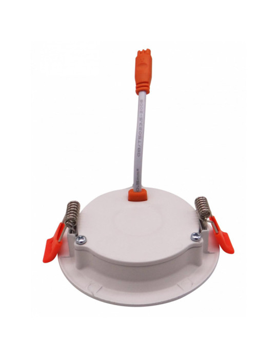 Dalle LED 7W Ronde CCT Microprismatique LIFUD Coupe Ø 75 mm