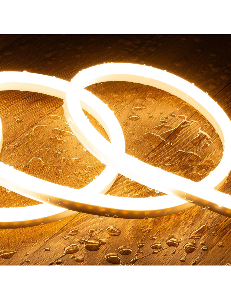 Ruban Néon LED Dimmable 220V SFLEX8 IP65 sur mesure coupe tous les 100 cm