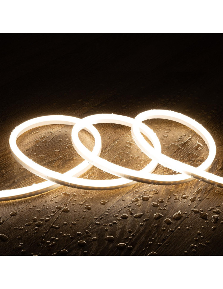 Ruban Néon LED Dimmable 220V SFLEX8 IP65 sur mesure coupe tous les 100 cm