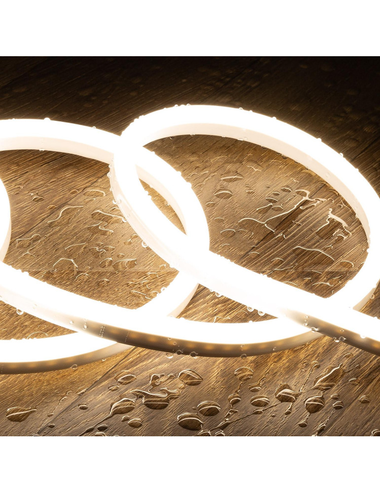 Ruban Néon LED Dimmable 220V SFLEX8 IP65 sur mesure coupe tous les 100 cm