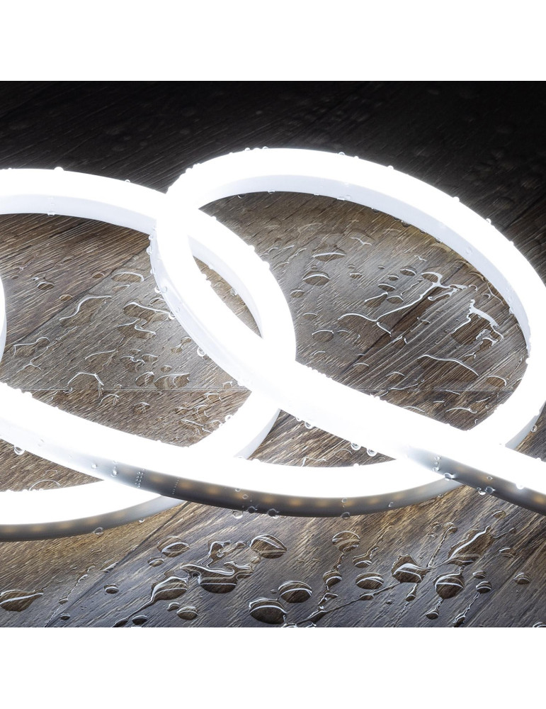 Ruban Néon LED Dimmable 220V SFLEX8 IP65 sur mesure coupe tous les 100 cm