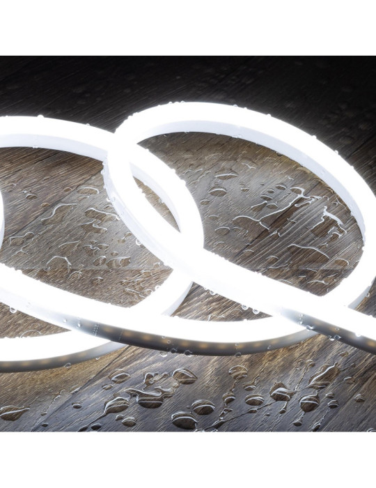 Ruban Néon LED Dimmable 220V SFLEX8 IP65 sur mesure coupe tous les 100 cm