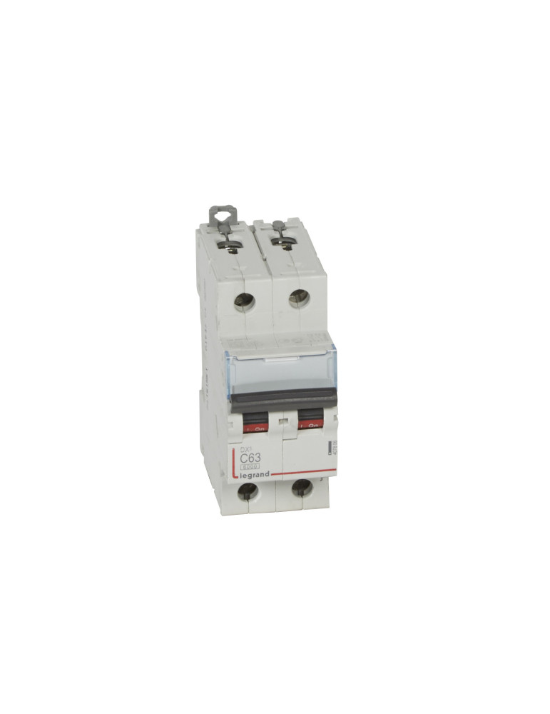 Interruptor Automático Magnetotérmico DX3 Terciario 2P 10kA 50-63 A LEGRAND 407805