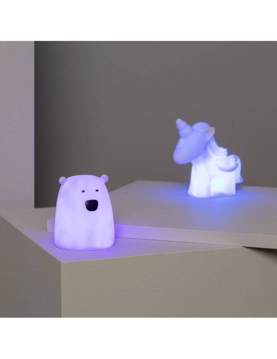Veilleuse de Nuit LED RGB Chevet Kids Ours