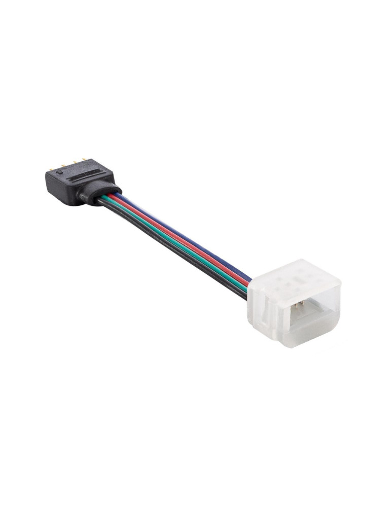 Câble Connecteur Gaine Néon LED RGB 24V DC 120LED/m