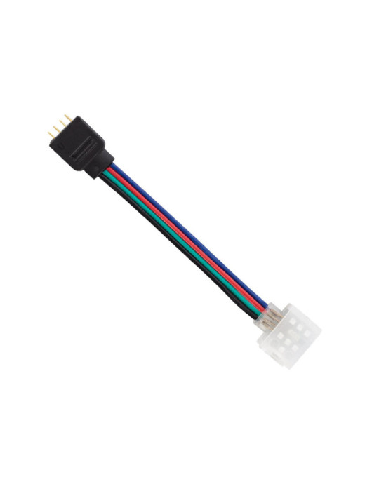 Câble Connecteur Gaine Néon LED RGB 24V DC 120LED/m