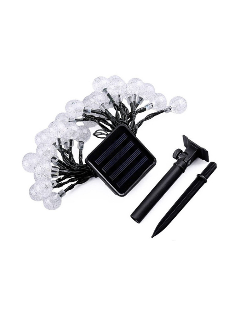 Guirlande LED Extérieure Solaire 30 Boules 5m