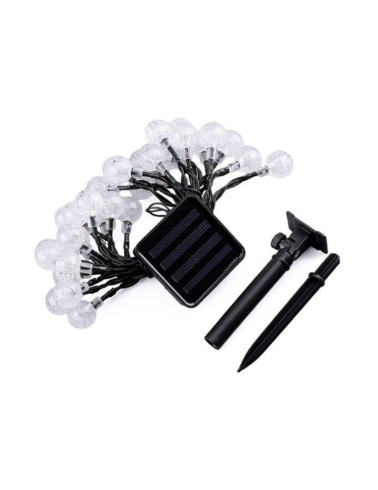 Guirlande LED Extérieure Solaire 30 Boules 5m