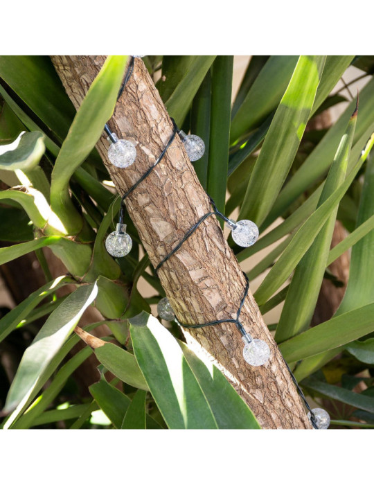 Guirlande LED Extérieure Solaire 30 Boules 5m