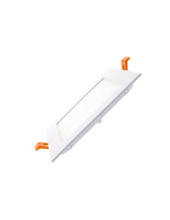 Dalle LED 12W Carrée Extra-Plate Coupe 152x152 mm