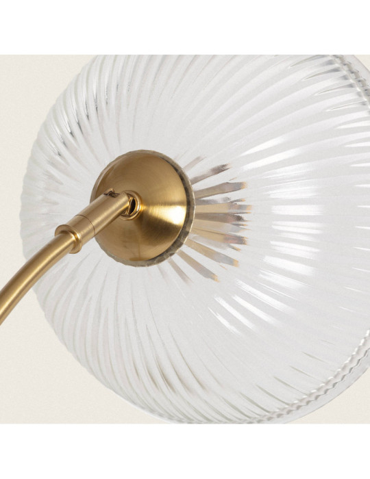 Lampe à Poser Métal et Verre Shila