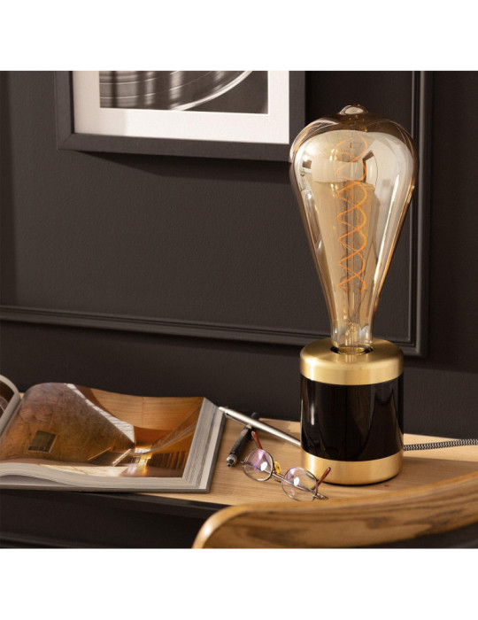 Ampoule LED E27 Filament 8W 800lm ST115 Ambre