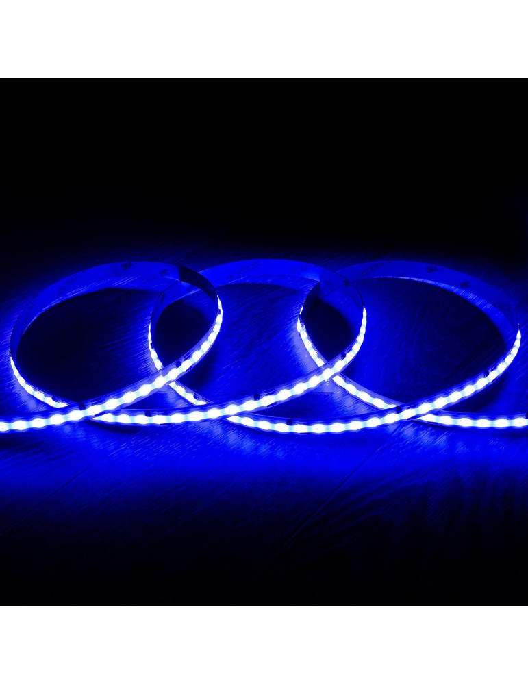 Ruban LED RGBIC Digital SPI 24V DC COB 360 LED/m 5m IP20 Largeur 10mm Coupe 5 cm