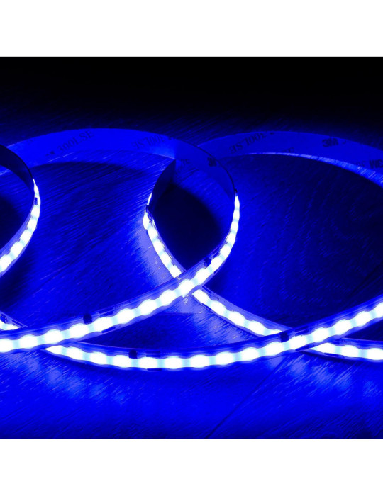 Ruban LED RGBIC Digital SPI 24V DC COB 360 LED/m 5m IP20 Largeur 10mm Coupe 5 cm