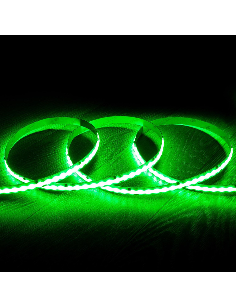 Ruban LED RGBIC Digital SPI 24V DC COB 360 LED/m 5m IP20 Largeur 10mm Coupe 5 cm