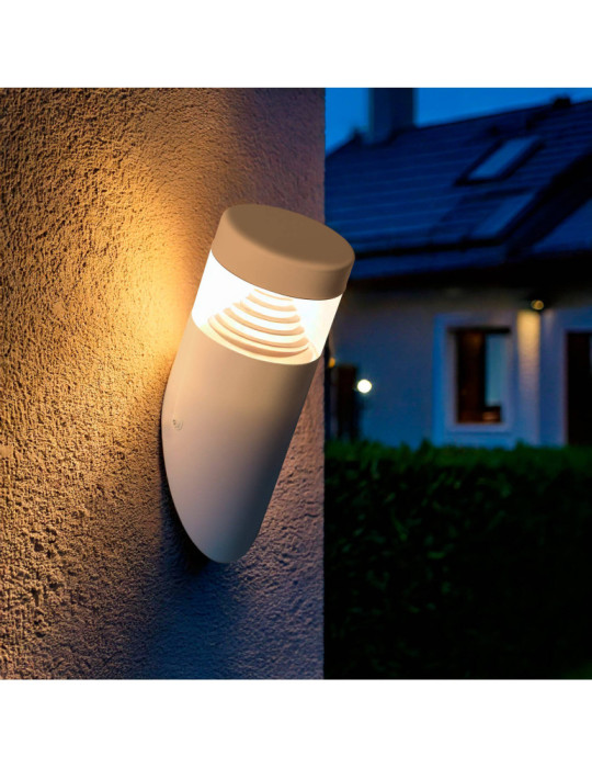 Applique Murale Extérieur LED 5W Inox Inti White