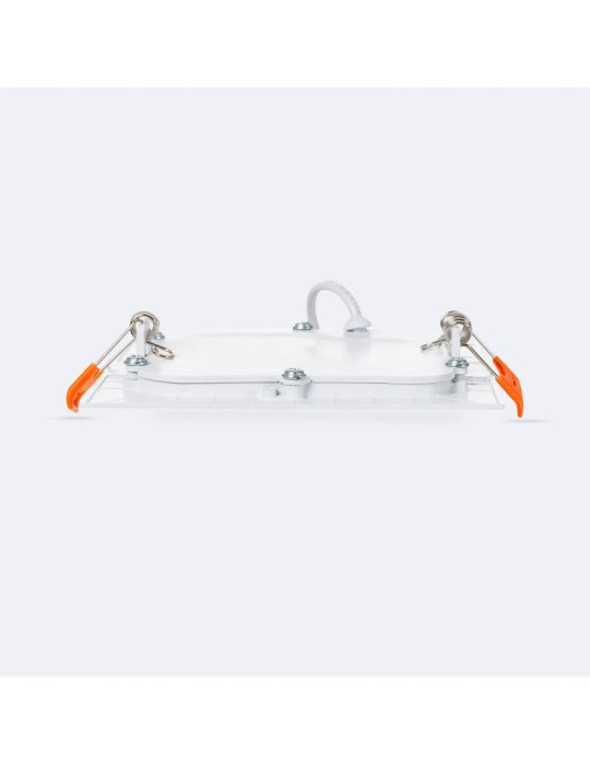 Dalle LED 6W Carrée Extra-Plate Coupe 105x105 mm Pack de 2 Unités