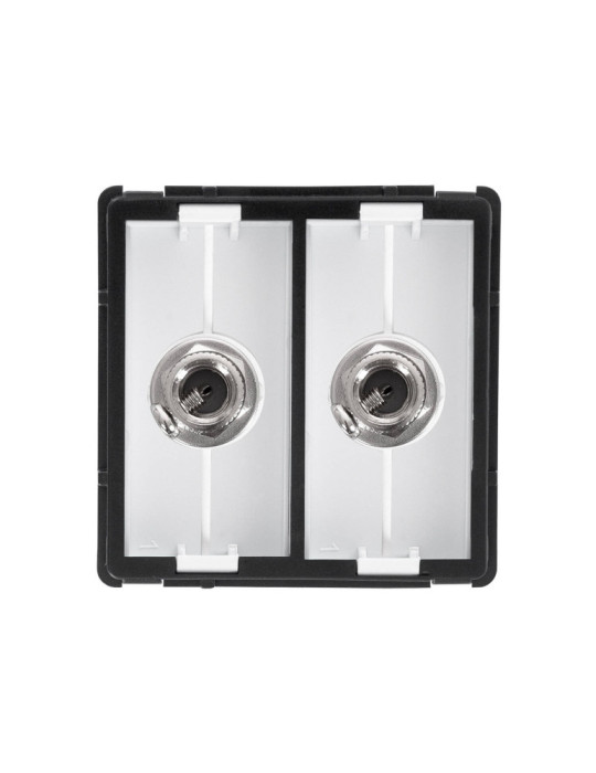 Prise Double Satellite Modern