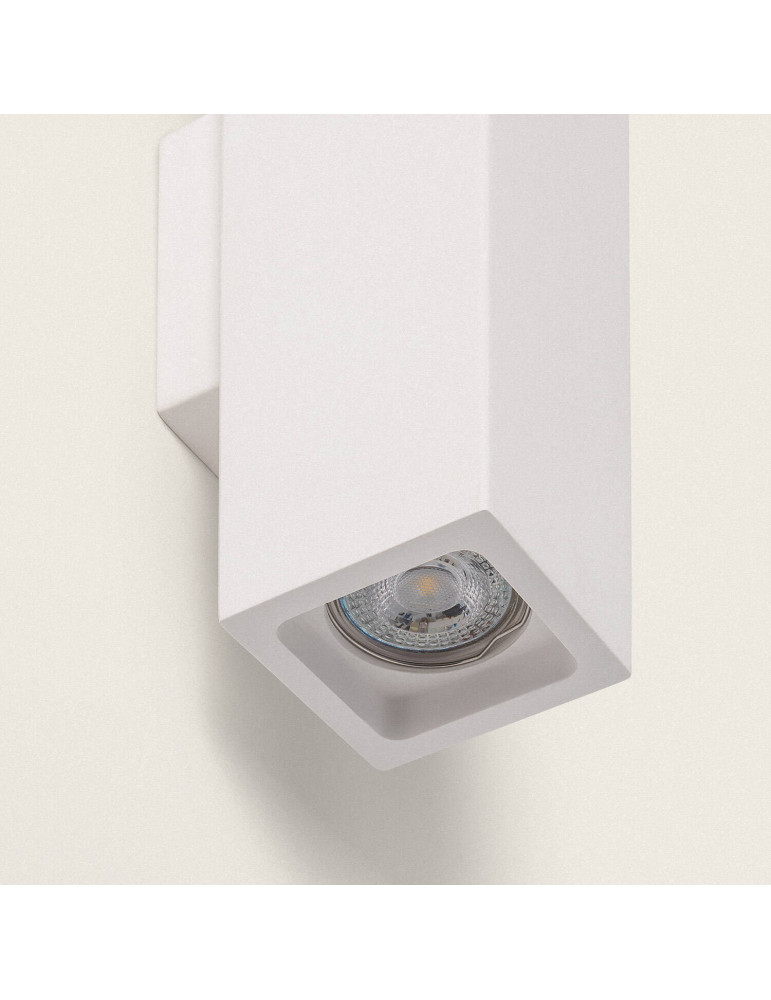 Applique Murale Plâtre Éclairage Double Face Amatista