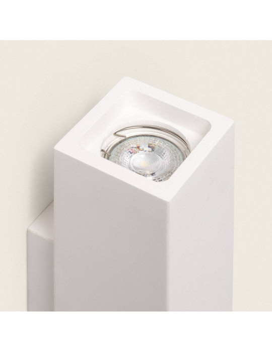 Applique Murale Plâtre Éclairage Double Face Amatista