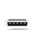 Spot Downlight LED 10W Kardan Coupe 140x37 mm